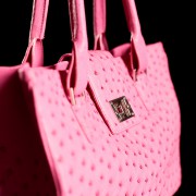 Damentasche aus Straußenleder